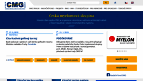 What Myeloma.cz website looked like in 2019 (4 years ago)