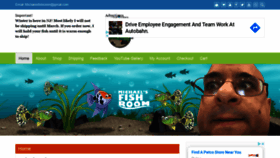 What Michaelsfishroom.com website looked like in 2019 (4 years ago)