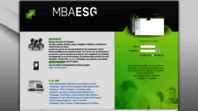 What Mba-esg.net website looked like in 2019 (4 years ago)
