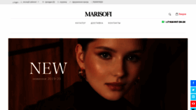 What Marisofi.ru website looked like in 2019 (4 years ago)