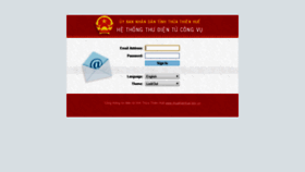 What Mail.thuathienhue.gov.vn website looked like in 2019 (4 years ago)