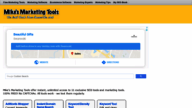 What Mikes-marketing-tools.com website looked like in 2019 (4 years ago)