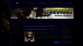 What Makros.cz website looked like in 2019 (4 years ago)