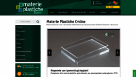 What Materie-plastiche.com website looked like in 2019 (4 years ago)