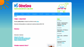 What Ms-denesova.sk website looked like in 2019 (4 years ago)