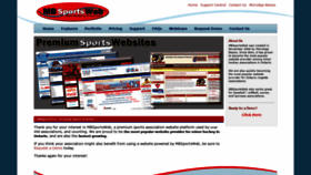 What Mbsportsweb.ca website looked like in 2019 (4 years ago)