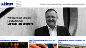 What Maxschierer.de website looked like in 2019 (4 years ago)