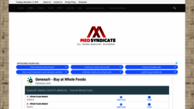 What Medsyndicate.com website looked like in 2019 (4 years ago)