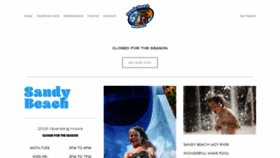 What Maconwaterpark.net website looked like in 2019 (4 years ago)