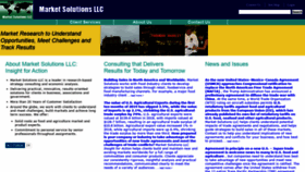 What Marketsolutionsllc.com website looked like in 2019 (4 years ago)