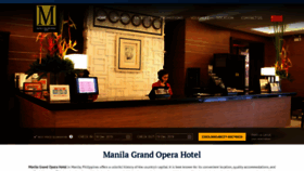 What Manilagrandopera.com website looked like in 2019 (4 years ago)
