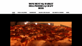 What Monumentsquaremarket.com website looked like in 2019 (4 years ago)