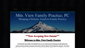 What Mtnviewfamilypractice.com website looked like in 2019 (4 years ago)