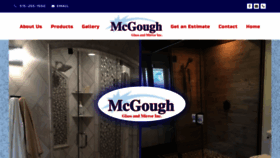 What Mcgoughglass.com website looked like in 2019 (4 years ago)