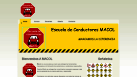 What Macol.cl website looked like in 2019 (4 years ago)
