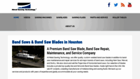 What Metalsaw.com website looked like in 2019 (4 years ago)