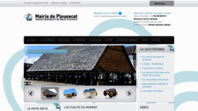 What Mairie-plouescat.fr website looked like in 2019 (4 years ago)