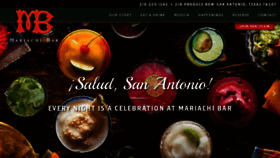 What Mariachibar.com website looked like in 2019 (4 years ago)