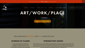 What Myartworkplace.com website looked like in 2019 (4 years ago)