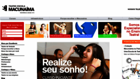 What Macunaima.com.br website looked like in 2019 (4 years ago)
