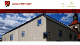 What Moehrendorf.de website looked like in 2019 (4 years ago)