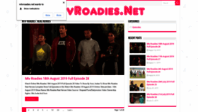 What Mtvroadies.net website looked like in 2019 (5 years ago)