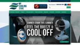 What Mycoolingstore.com website looked like in 2019 (4 years ago)