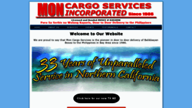 What Moncargo1986.com website looked like in 2019 (4 years ago)