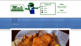 What Macsfishchipsstrips.com website looked like in 2019 (6 years ago)