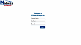 What Midwaycorporate.com website looked like in 2019 (4 years ago)