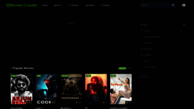 What Moviescounter.rocks website looked like in 2019 (4 years ago)