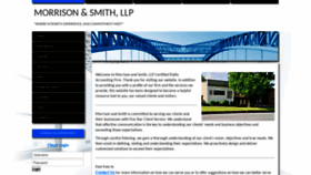 What Morrisonsmithcpas.com website looked like in 2019 (4 years ago)