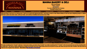 What Mannabakerydeli.com website looked like in 2019 (4 years ago)
