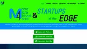 What M4edge.com website looked like in 2019 (6 years ago)