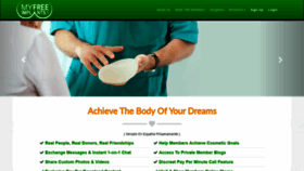 What Myfreeimplants.com website looked like in 2019 (4 years ago)
