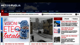 What Meteopuglia.org website looked like in 2019 (4 years ago)