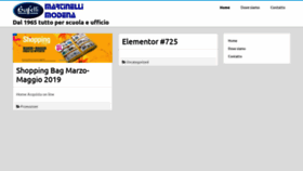 What Martinellimodena.it website looked like in 2019 (4 years ago)