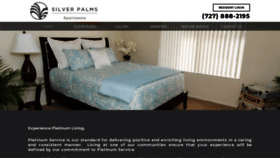 What Mysilverpalmshome.com website looked like in 2019 (4 years ago)