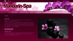 What Mandarin-spa.nl website looked like in 2019 (4 years ago)