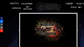 What Muskegonrockstock.com website looked like in 2019 (4 years ago)