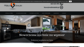 What Mebleskalski.pl website looked like in 2019 (4 years ago)