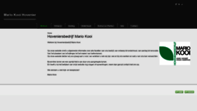 What Mariokooi.nl website looked like in 2019 (6 years ago)