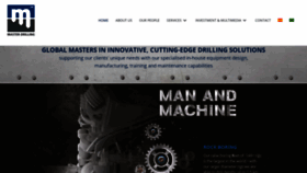 What Masterdrilling.com website looked like in 2019 (4 years ago)