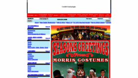 What Morriscostumes.com website looked like in 2019 (4 years ago)