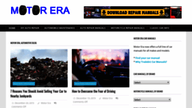 What Motorera.com website looked like in 2019 (4 years ago)