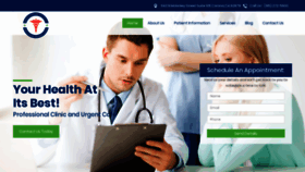 What Medicrosscliniccorona.com website looked like in 2019 (4 years ago)