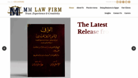 What Mmlawfirm-eg.com website looked like in 2019 (4 years ago)