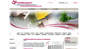 What Medisupport.ch website looked like in 2019 (4 years ago)