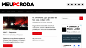 What Meupcroda.com.br website looked like in 2019 (4 years ago)