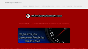 What Miamispeedometer.com website looked like in 2019 (4 years ago)